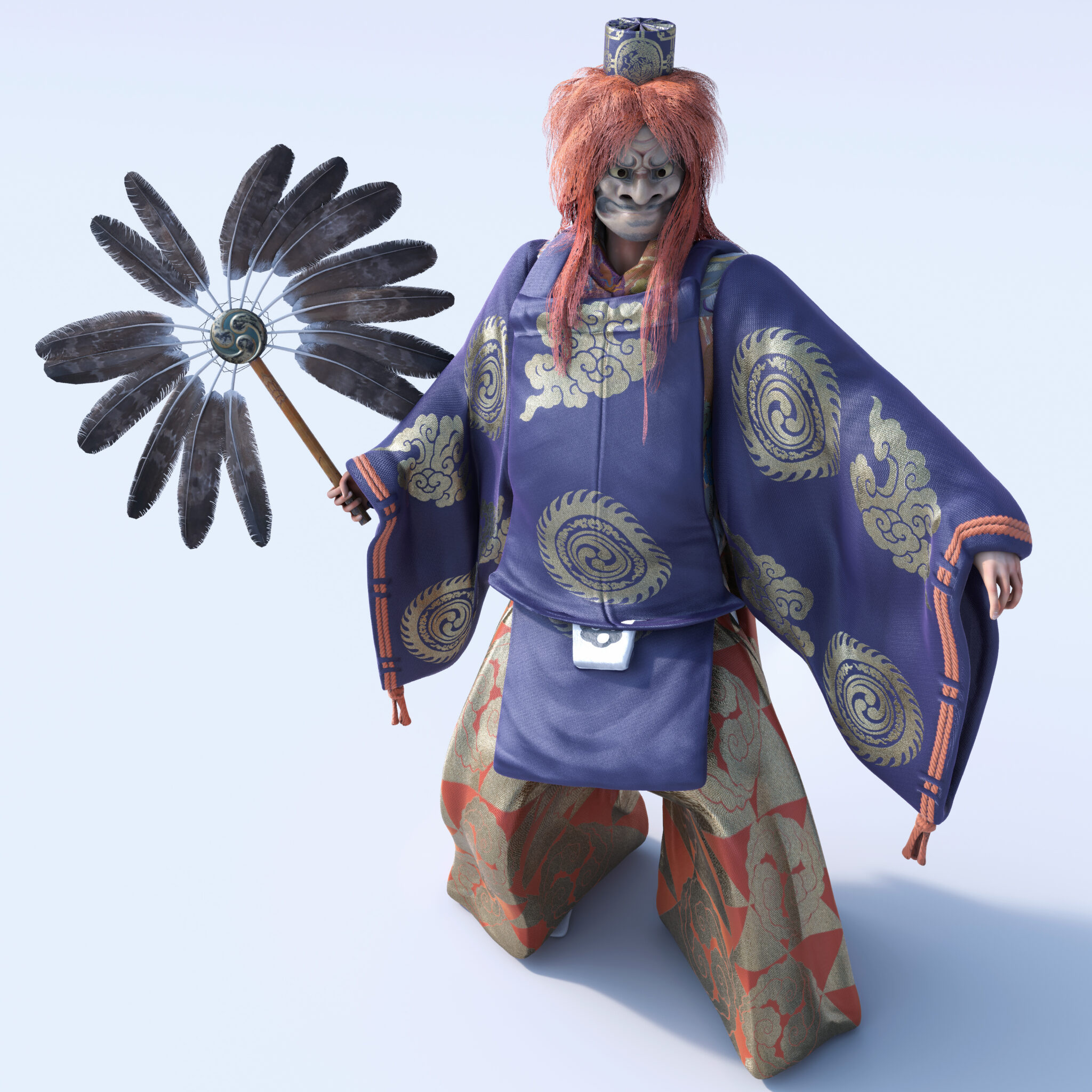NOXAR 3D Character Model - Tengu